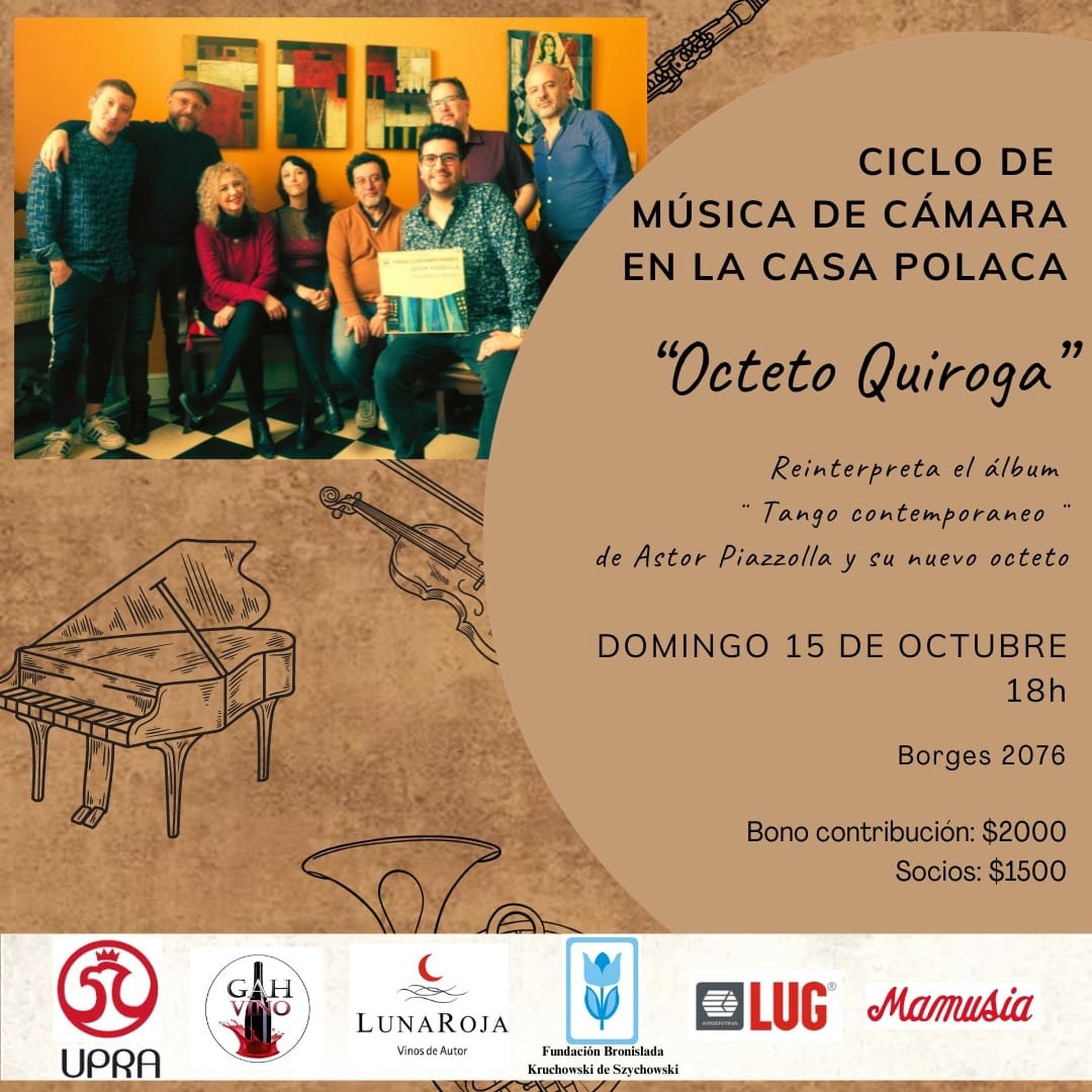 Octeto Quiroga en el Ciclo de Música de Cámara